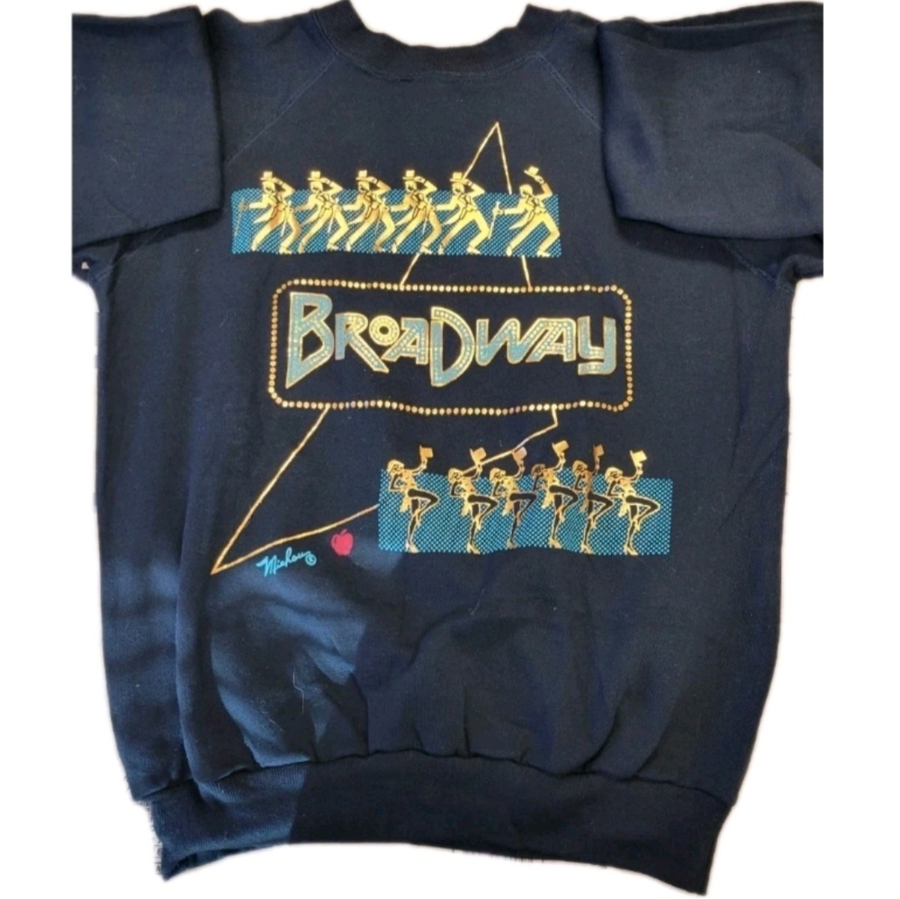 Vintage Michou Broadway Sweatshirt - Black